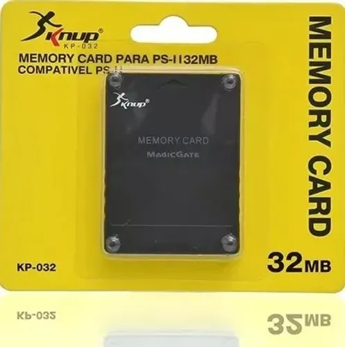 Memory Card 32mb Ps2 Playstation 2 Salve Seus Jogos