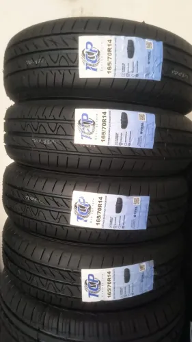 Pneus 165/70R14 Remold novo Certificado pelo Inmetro com 1 ano de Garantia