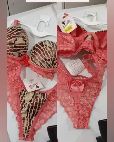 Conjunto lingerie novo 