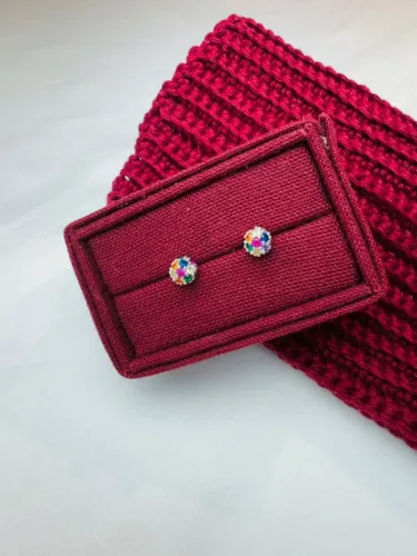 Viva a Cor: Brinco Colors em Prata 925