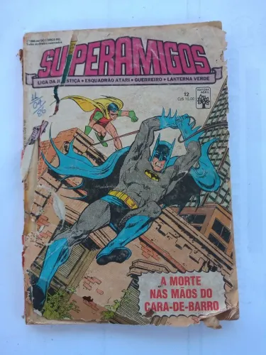 Superamigos #12 - A Morte nas Mãos do Cara-de-Barro