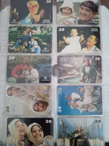 Cartões Telefônicos: O TRAPALHÃO E A LUZ AZUL