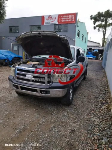 Sucata Ford F-250 3.9 4CC 4x4 Cummins 2011 cab dupla Para retrirada de peças 