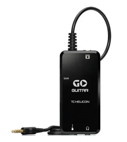 Interface De Audio Go Guitar TC Helicon Captação De Audio Para Guitarra