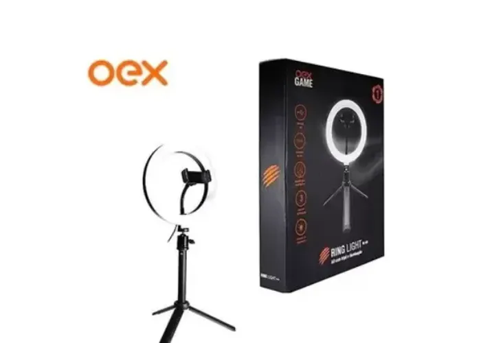 Ring Light Oex com tripé