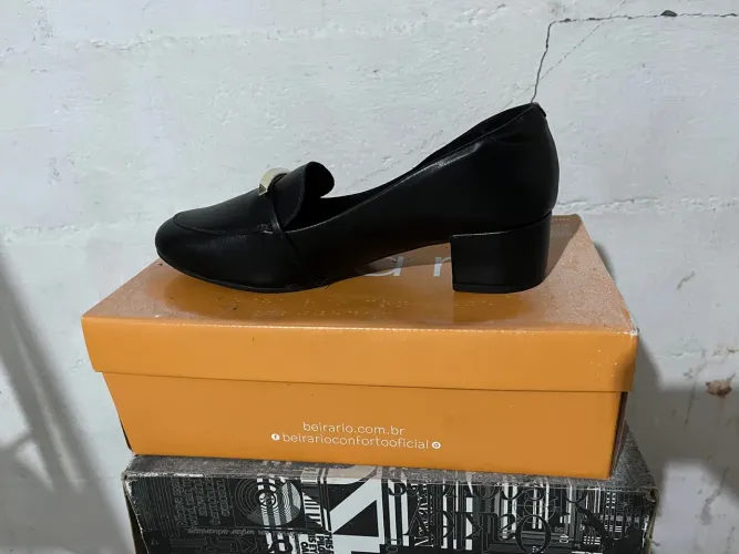 Sapato Feminino Beira Rio - Preto