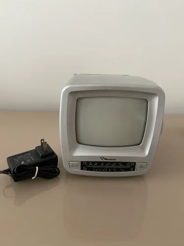Mini TV Antiga Rod Star TV/AM/FM - Raridade Funcionando