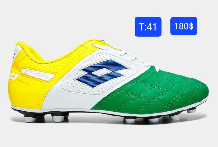 Chuteira da Lotto Stadio Potenza tamanho 41 original