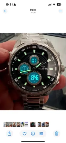 Relógio Technos Masculino Analógico e Digital