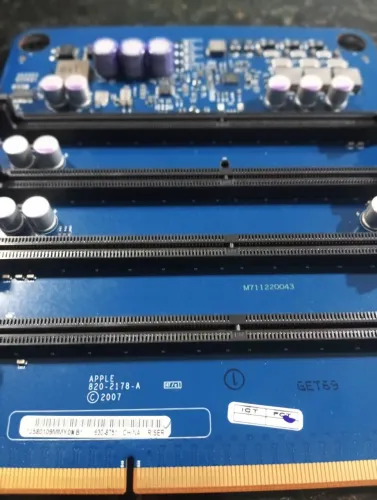 Placa rise memory Mac pro 2008 3.1