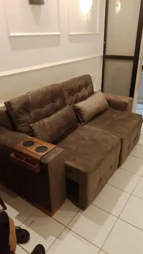 Sofá Retrátil 3 lugares