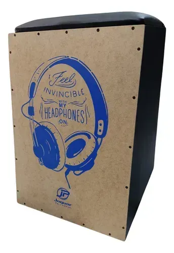 Cajon Eletroacústico Inclinado Jaguar K2 Pro Headphone Cor 031 
