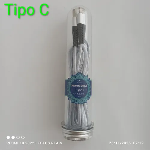 Cabo celular 2m Tipo C ou micro USB V8 rápido 