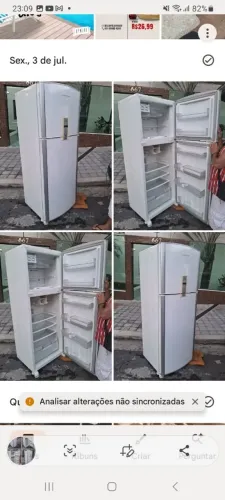 Geladeira duplex brastemp