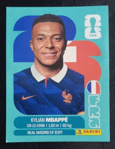 Figurinha Kylian Mbappé