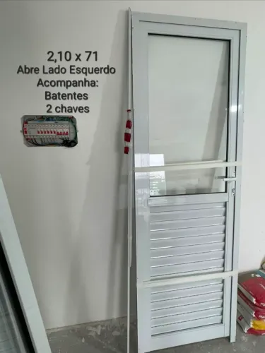 Porta Alumínio ENTREGO