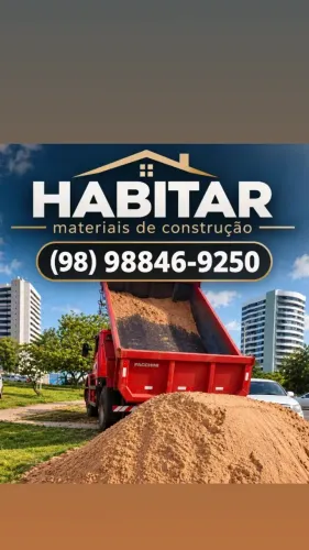 Areia, Tijolo, Pedra brita, Piçarra e materiais de construção em São Luís