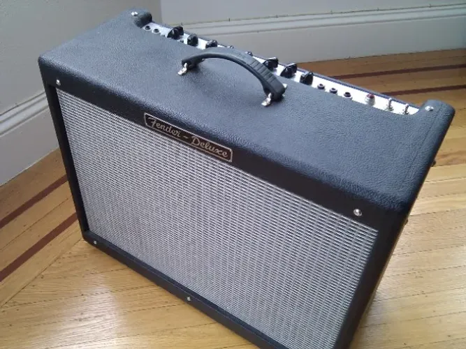 Amplificador Valvulado Guitarra Fender - Hot Rod 40W - Novíssimo - Com Footswitch