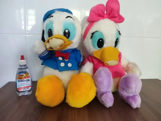 Pato Donald Duck E Margarida Daisy Tamanho Médio Trazido Japão 
