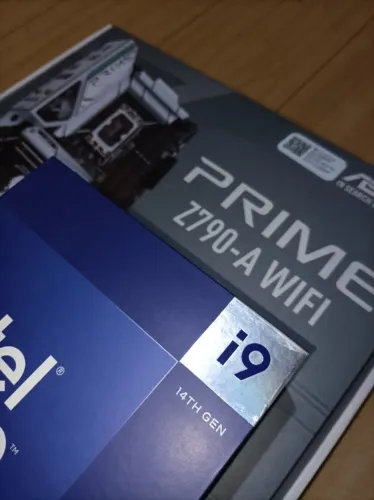 (12x cartão) Kit Intel Core i9 14900k + Asus Prime Z790-A Wi-fi Ddr5