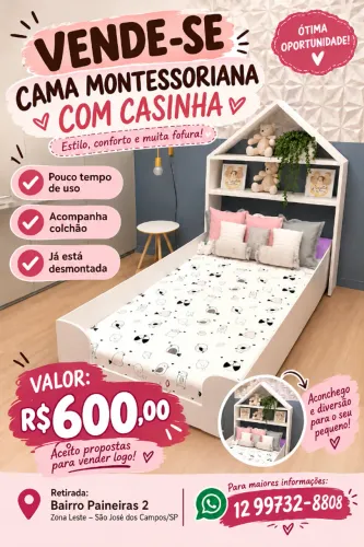 Cama montesoriana