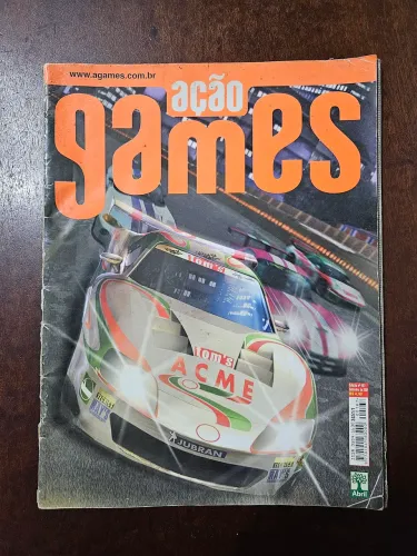 Revista antiga Ação Games n°167 ano 2001