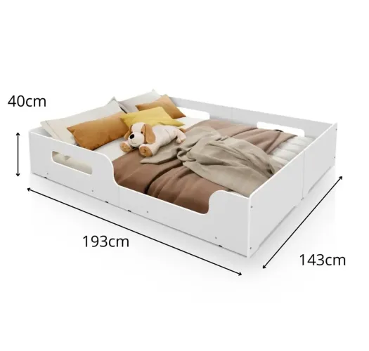 Cama de Casal Montessori ** NÃO acompanha o colchão 