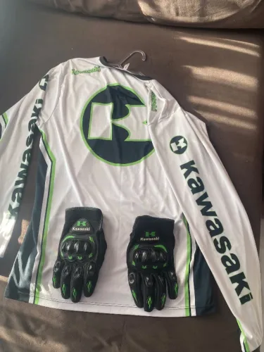 Camisa + Luva Kawasaki