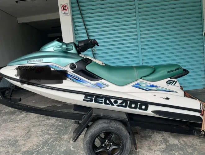 Sea-Doo GTI 720 Ano 2000 + Carreta Rodoviária + Capa