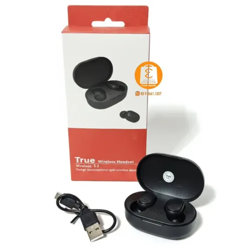 Fone de Ouvido Bluetooth True Wireless sem Fio