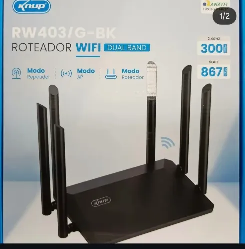 REPETIDOR WIFI - REF: KP-RW403/G-BK