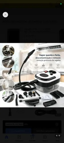 Lavadora a vapor
