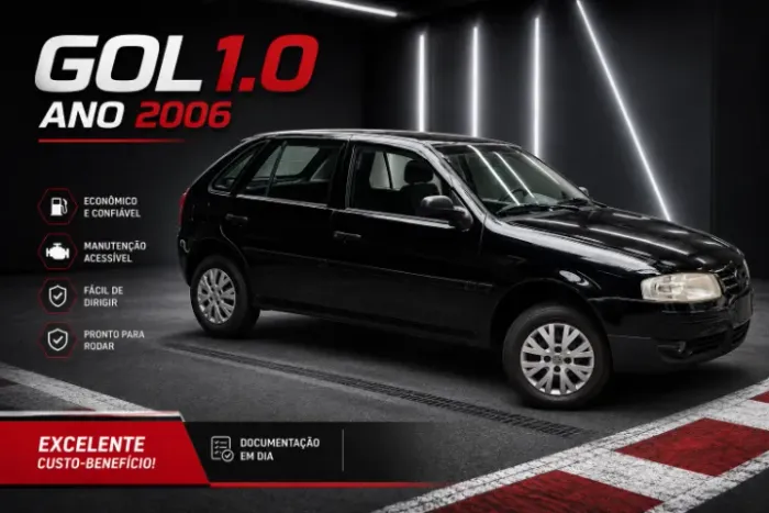 Volkswagen Gol Geração IV City Trend 1.0 8V MI Total Flex Mec. 4P 2006