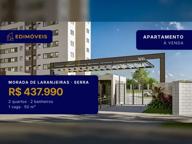 Seu novo lar: Apartamento 2 quartos na Morada de Laranjeiras, venha conhecer!