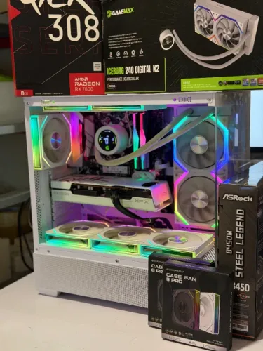 PC Gamer Ryzen 5 5600 + RX 3060Ti + 16GB - TOP