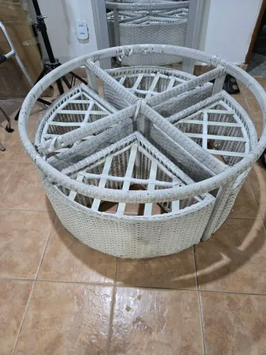 Mesa pizza ! Precisa de reforma das fibras e vidro