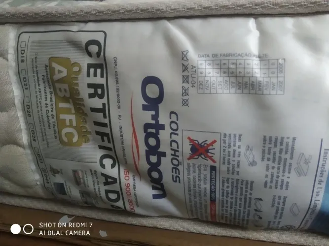Colchão de casal Ortobom