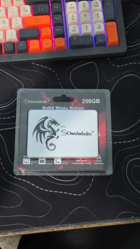 SSD 256GB Lacrado / Novo