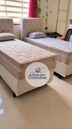 Cama box confortável com parcelas facilitadas
