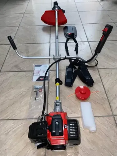 Roçadeira a Gasolina 52cc Motor 2HP Completa com Acessórios - Toyama (Novo)