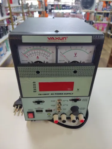 Fonte de Alimentação DC Yaxun YX-1503T (produto novo de mostruário)