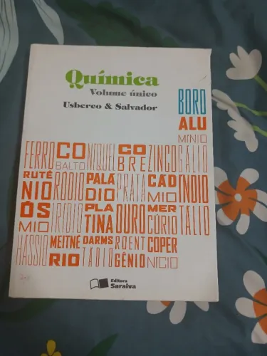 Livro Química - Volume Único | Usberco & Salvador | Editora Saraiva | Excelente Estado