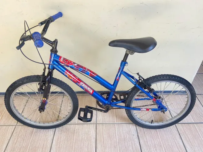 Bicicleta Infantil aro 20 do Homem Aranha