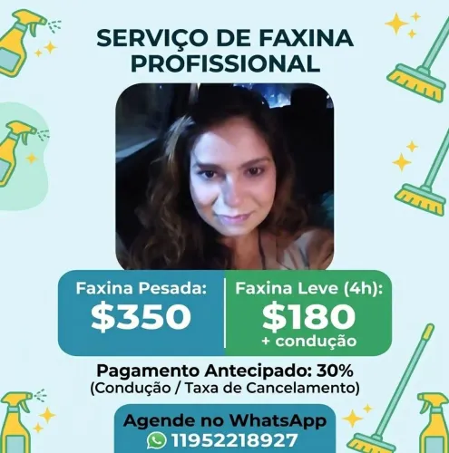 Faxina | Diarista | Babá