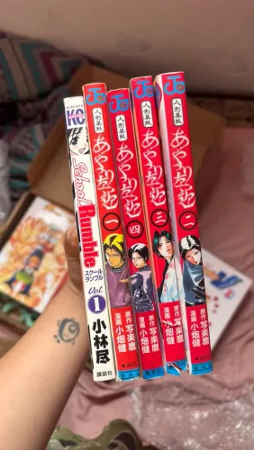 mangás em japonês