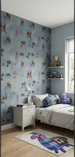 Papel de parede adesivo infantil 