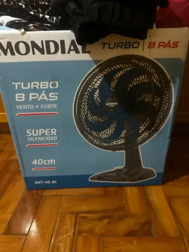 Ventilador mondial 8 pás lacrado 