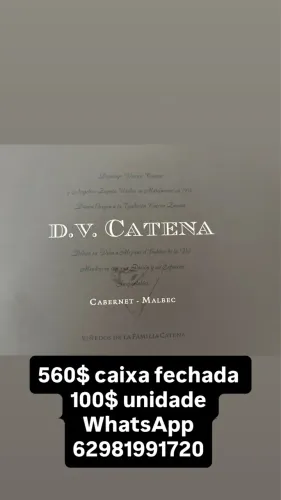 Angélica Zapata, Alma Negra, DV Catena 