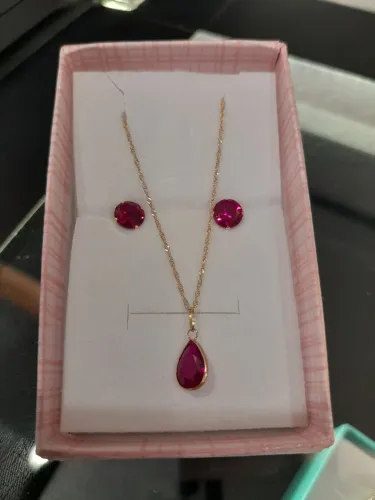Conjunto em ouro