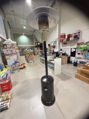 Aquecedor Chapéu a Gás  Torre Interno e Externo